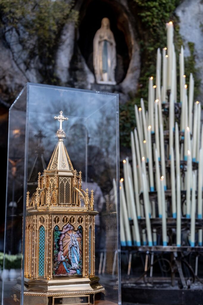 Relics of St Bernadette