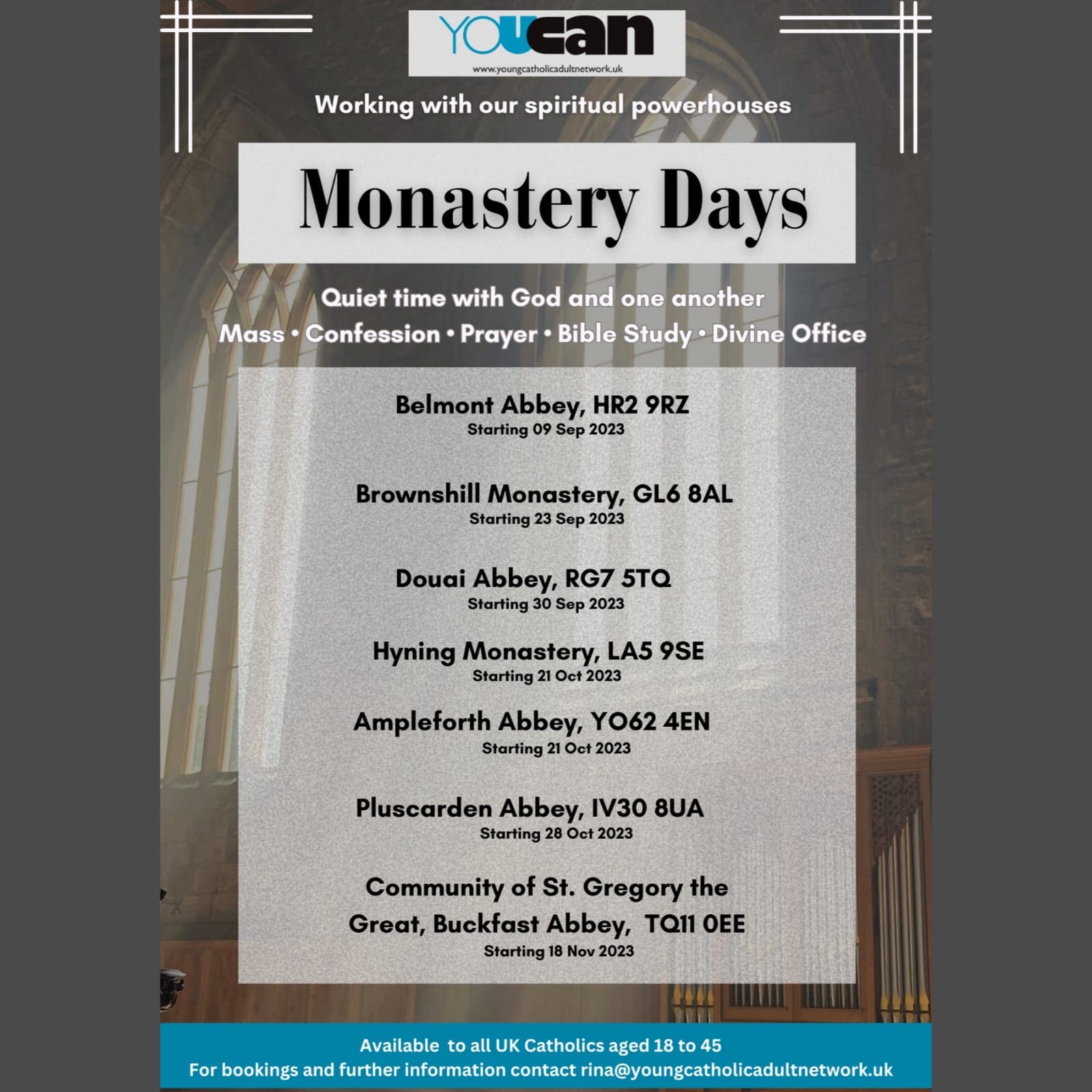 Monastery Days poster