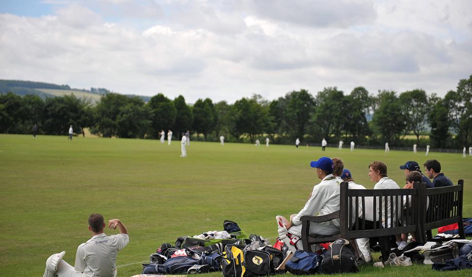 Cricket in the Ampleforth valley