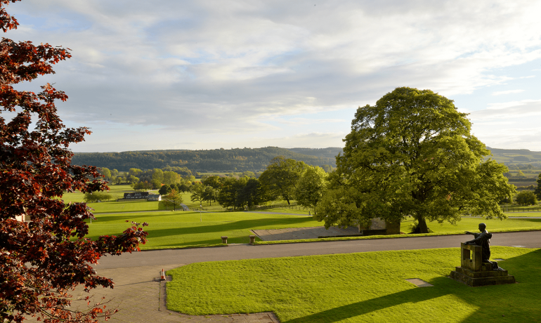 Ampleforth Abbey Down the Valley