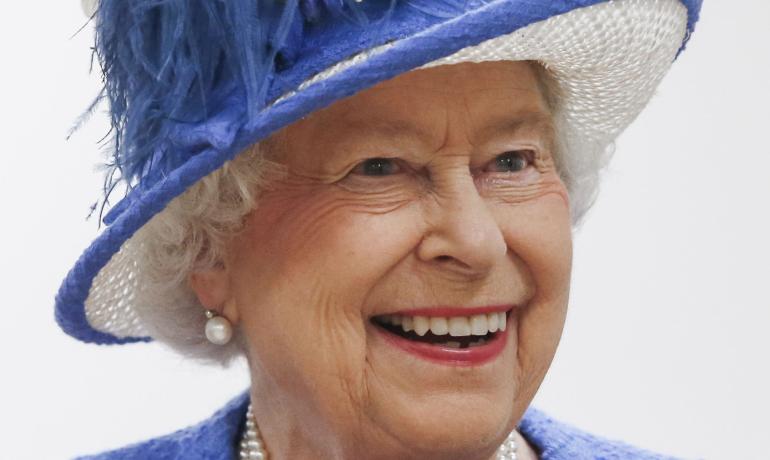 A portrait of Her Majesty Queen Elizabeth II released on her 90th birthday