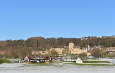 Ampleforth in Snow 